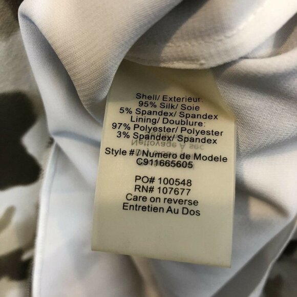 Alice + Olivia L Silk Smocked Off Shoulder Blouse - Picture 6 of 8